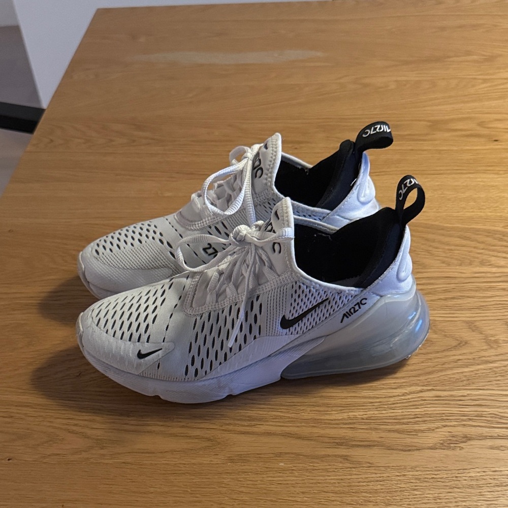 Nike White Air Max 270 Sneakers